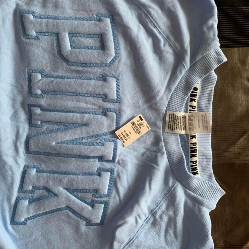 Light Blue VS PINK long sleeve shirt